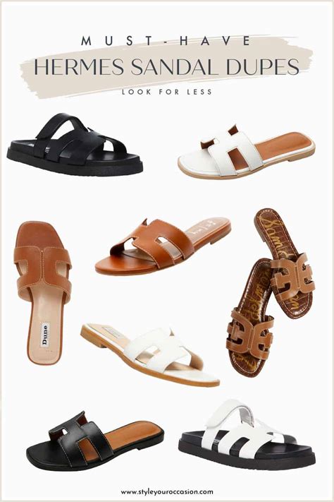 hermes shoes dupe|Hermes dupe sandals primark.